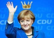 Merkel als Königin
